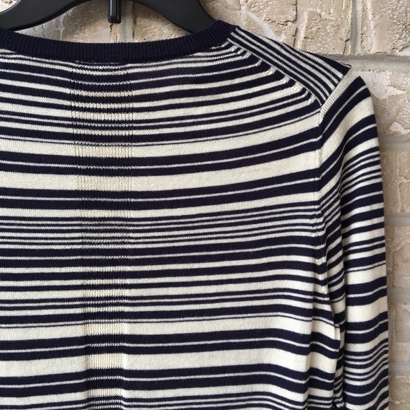 Gap Extra Fine Merino Wool Striped Sweater Small - Picture 8 of 8